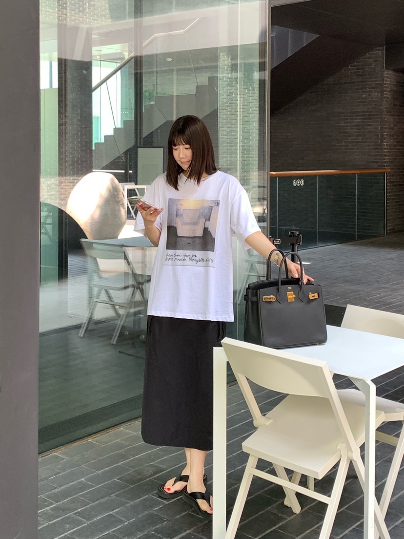 COURGETTE韓國直郵㊣女裝新款25春夏熱賣推薦人氣休閑長裙口袋COURGETTE長裙