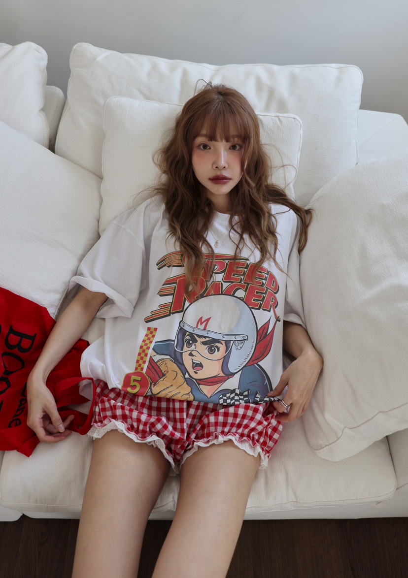 OURWAVE/OUR ROOM直郵韓國代購㊣女裝新款25春夏人氣熱賣T恤Our Wave/Our RoomT恤