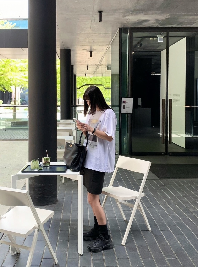 COURGETTE韓國直郵㊣東大門實拍女裝新款25春夏時尚人氣T恤COURGETTET恤