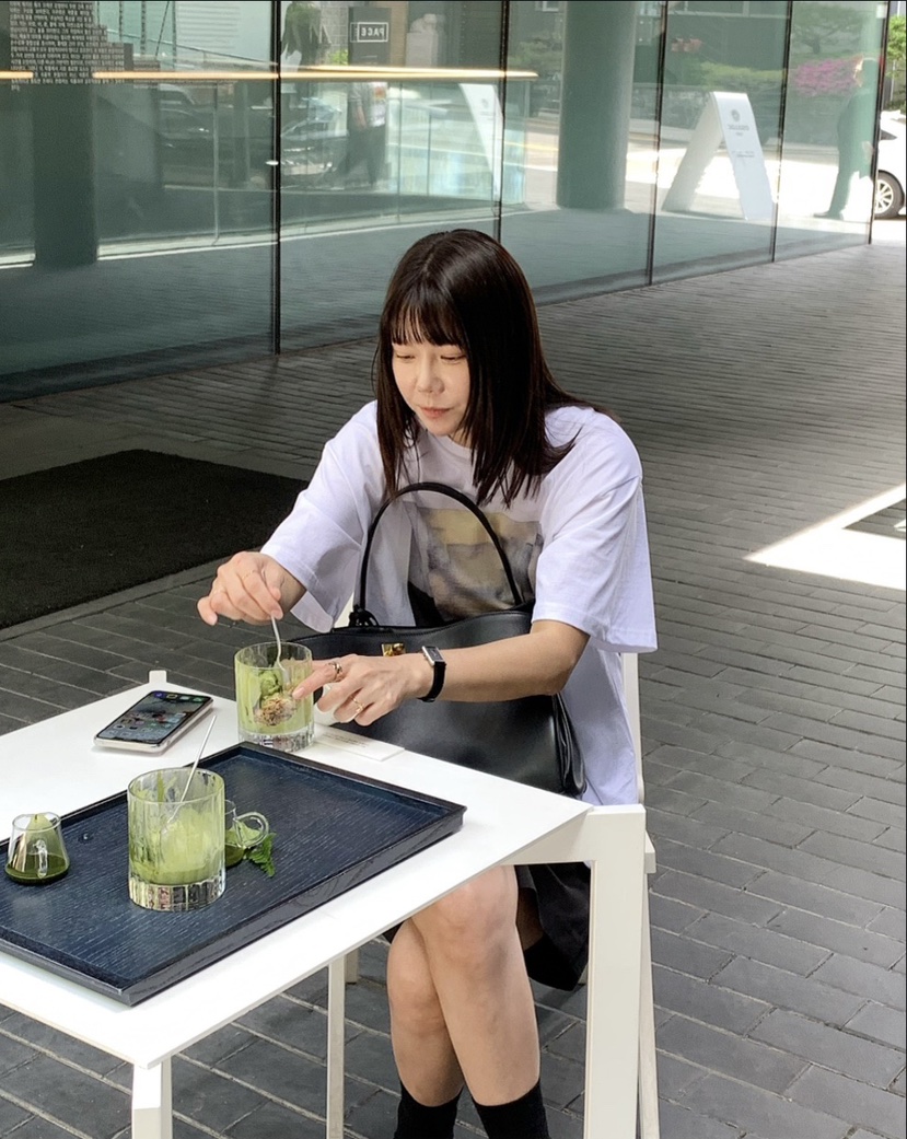 COURGETTE韓國直郵㊣東大門實拍女裝新款25春夏時尚人氣T恤COURGETTET恤