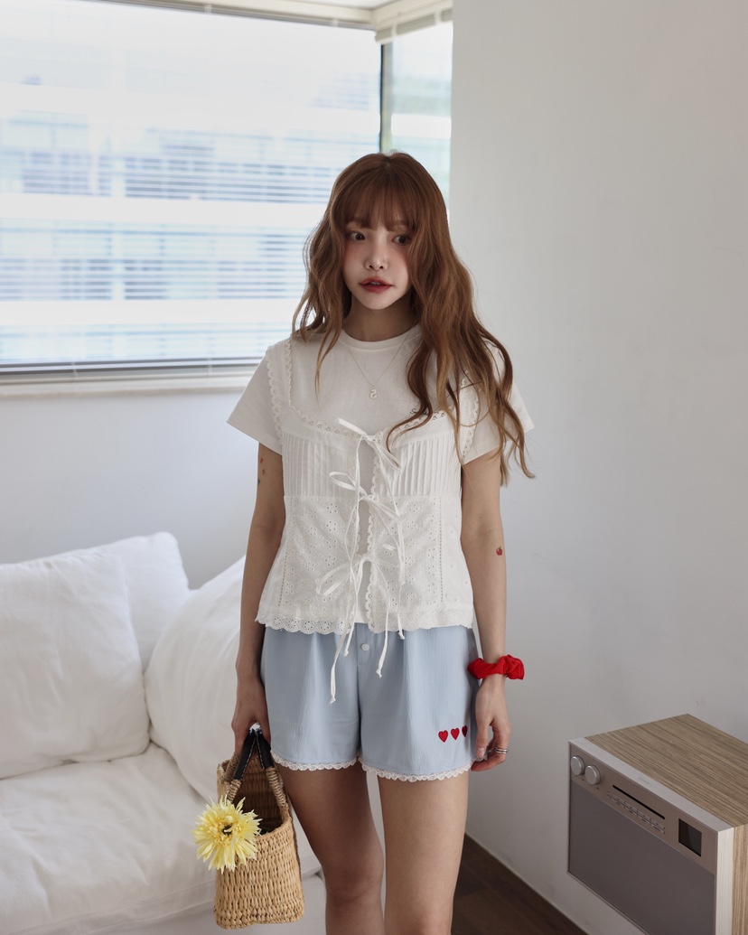 OURWAVE/OUR ROOM韓國直郵㊣女裝新款25春夏推薦時尚短褲Our Wave/Our Room短褲