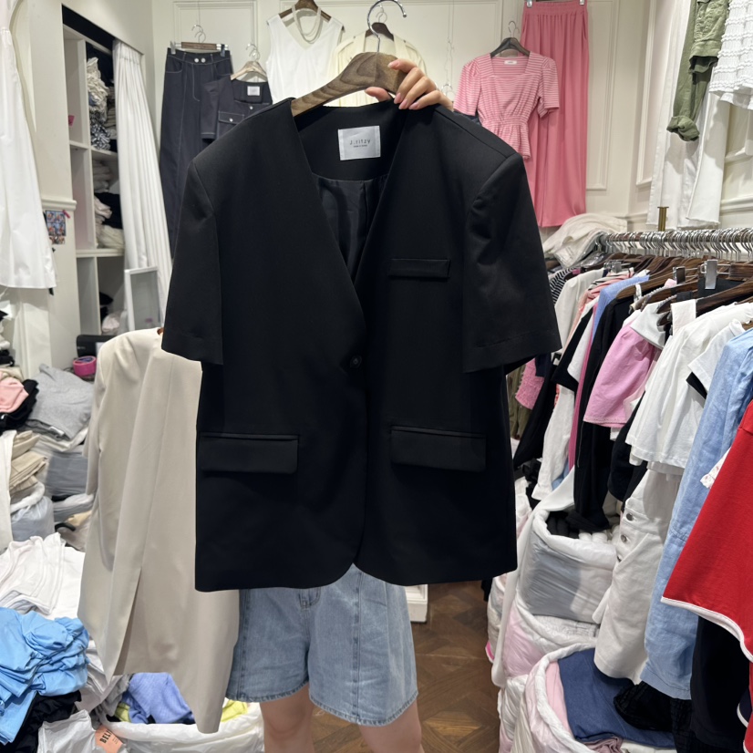 J.RITZY韓國直郵㊣女裝新款推薦25春夏人氣時尚休閑熱賣夾克J.RITZY夾克圖色2
