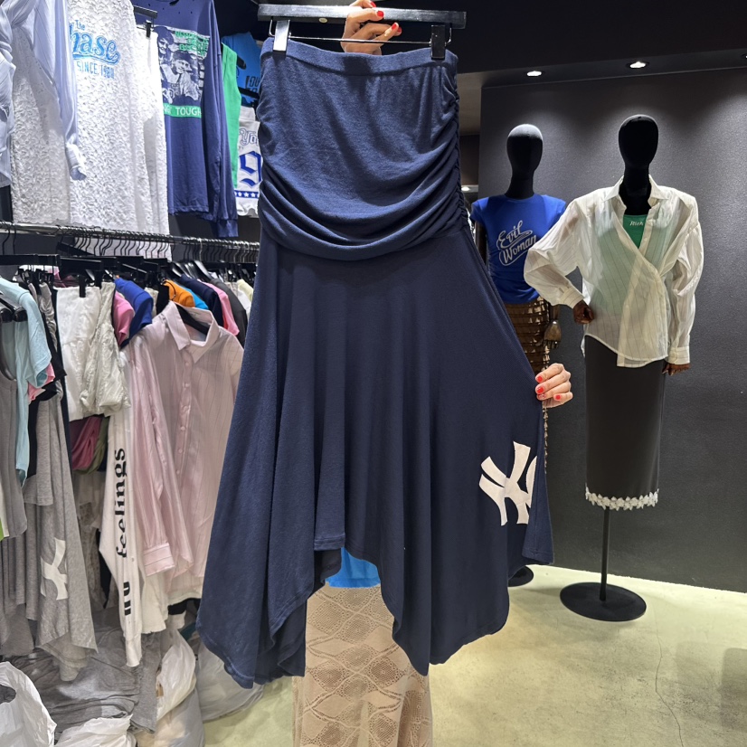 CHAVI韓國直郵㊣女裝新品人氣時尚推薦休閑25春夏熱賣長裙CHAVI長裙