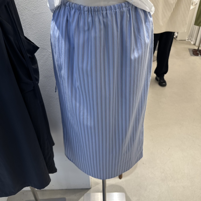 GOLDEN MARKET韓國直郵㊣東大門實拍女裝新品時尚長裙條紋GOLDEN MARKET長裙圖色1
