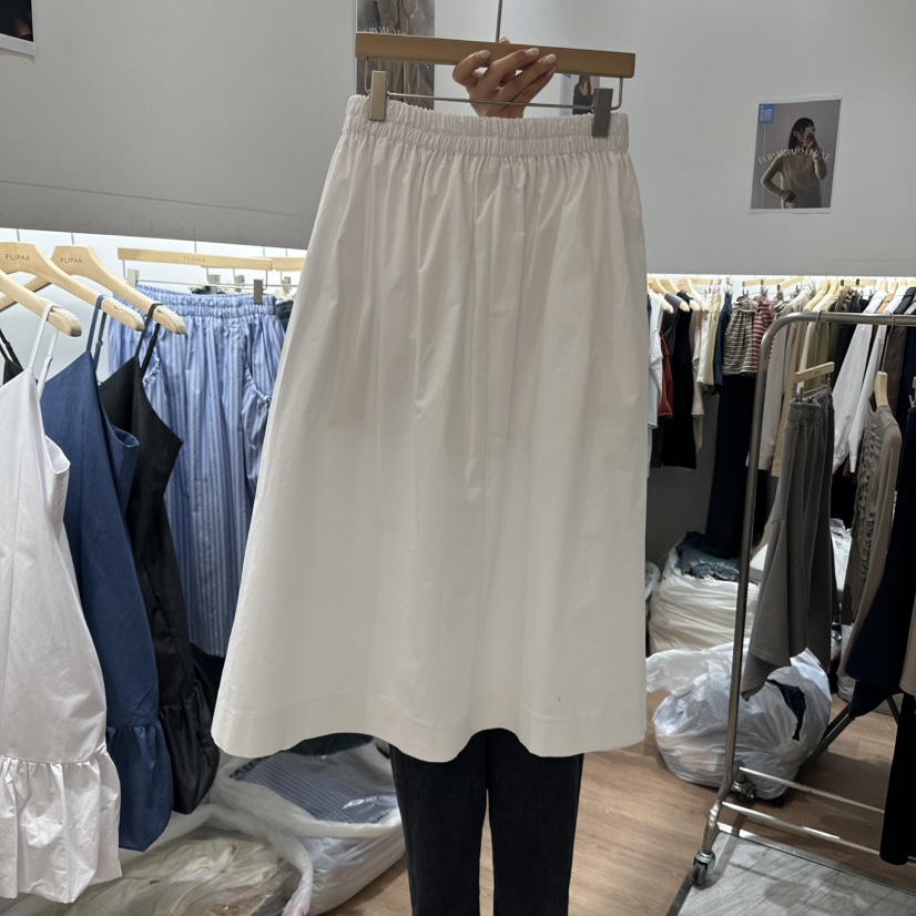 FLIPAR韓國直郵㊣女裝新品人氣推薦熱賣25春夏時尚休閑長裙FLIPAR長裙