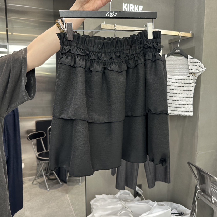 KIRKE直郵韓國代購㊣女裝新品推薦熱賣休閑時尚25春夏人氣短裙KIRKE短裙圖色2