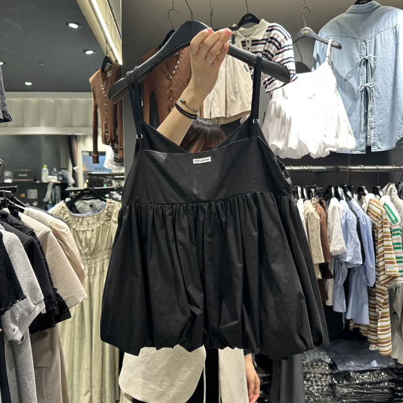 STAR-L直郵韓國代購㊣女裝新品25春夏休閑人氣時尚吊帶背心STAR-L吊帶/背心
