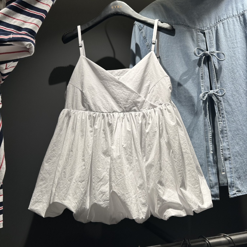 STAR-L直郵韓國代購㊣女裝新品25春夏休閑人氣時尚吊帶背心STAR-L吊帶/背心