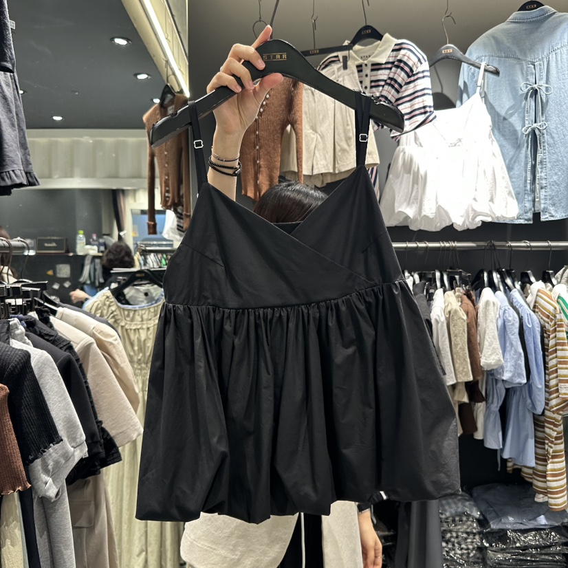 STAR-L直郵韓國代購㊣女裝新品25春夏休閑人氣時尚吊帶背心STAR-L吊帶/背心圖色3