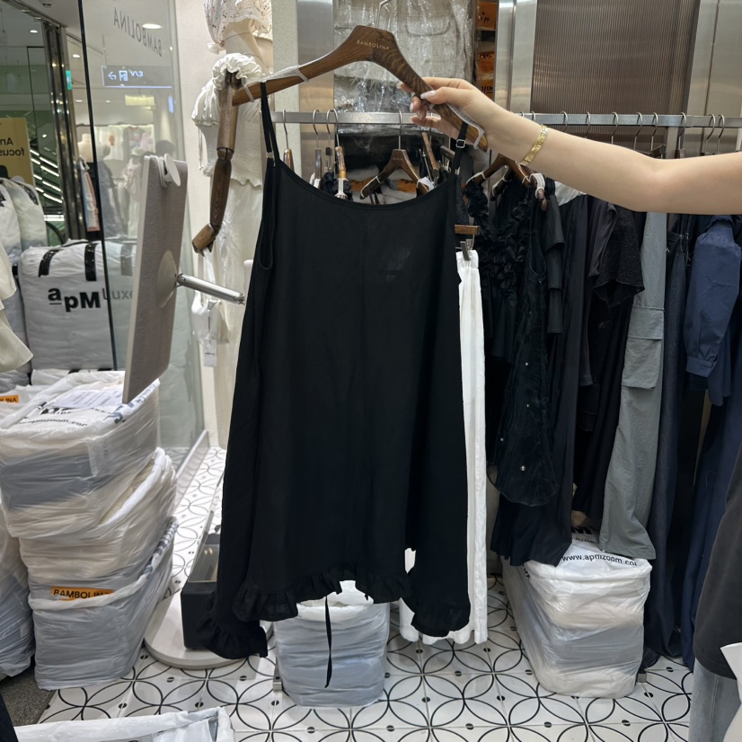 BAMBOLINA韓國直郵㊣東大門實拍女裝新款推薦休閑人氣連衣裙BAMBOLINA連衣裙圖色2