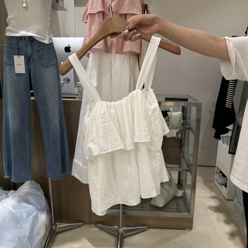 MELO韓國直郵㊣女裝新品休閑推薦時尚熱賣人氣25春夏吊帶背心MELO吊帶/背心