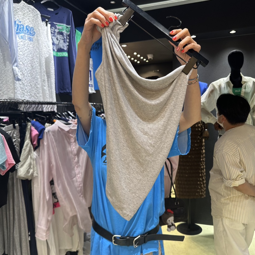 CHAVI韓國直郵㊣女裝新品推薦時尚熱賣人氣休閑25春夏吊帶背心CHAVI吊帶/背心