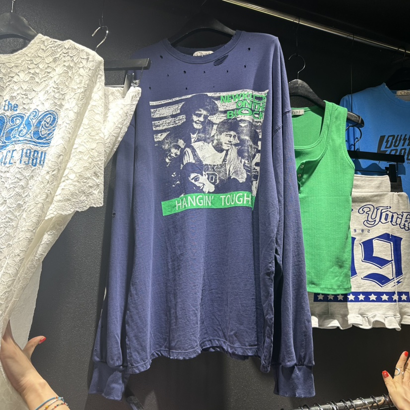 CHAVI韓國㊣直郵東大門代購女裝新品推薦休閑人氣時尚長袖T恤CHAVI長袖T恤圖色3