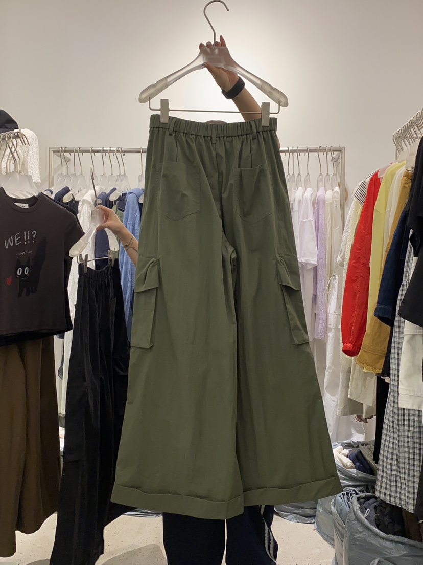 LOOKK直郵韓國代購㊣女裝新品推薦休閑25春夏熱賣時尚休閑褲LOOKK休閑褲