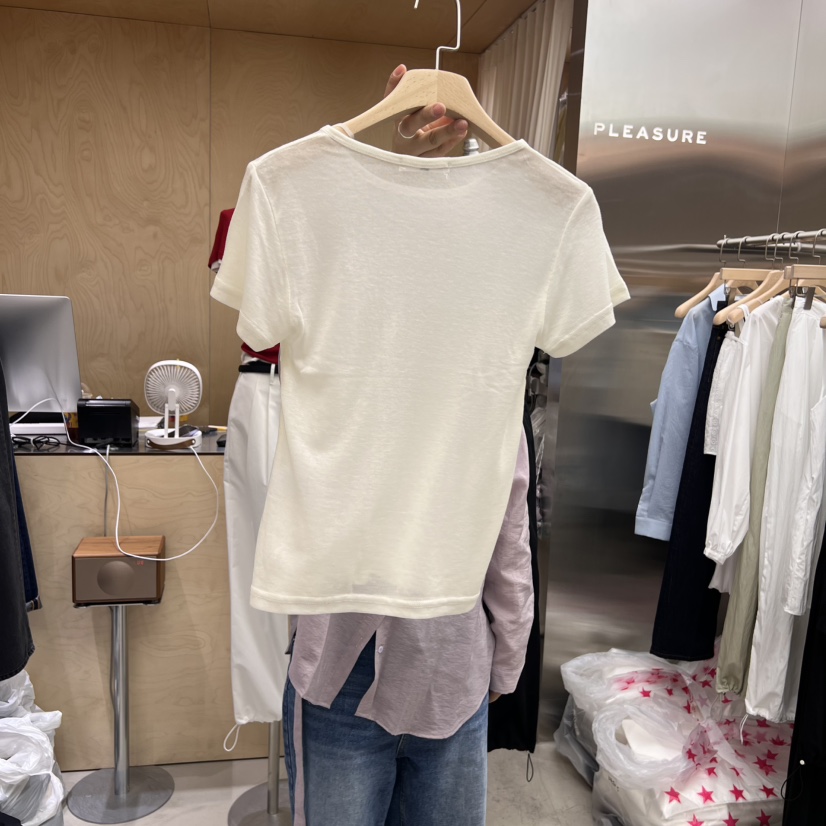 PLEASURE直郵韓國代購㊣女裝新品人氣熱賣時尚推薦25春夏T恤PLEASURET恤