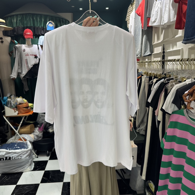 3COLOR韓國直郵㊣東大門實拍女裝新款休閑T恤Three colorT恤