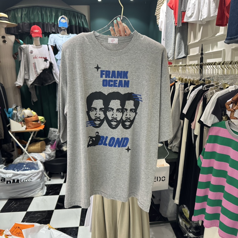 3COLOR韓國直郵㊣東大門實拍女裝新款休閑T恤Three colorT恤圖色2