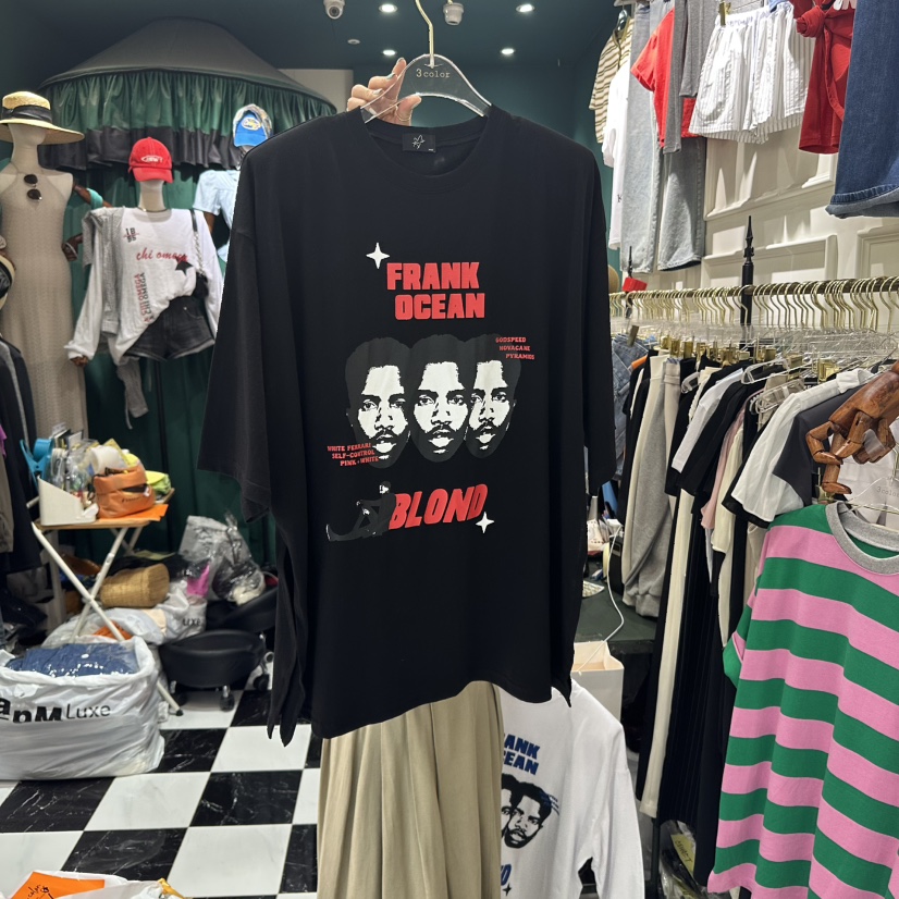 3COLOR韓國直郵㊣東大門實拍女裝新款休閑T恤Three colorT恤圖色3