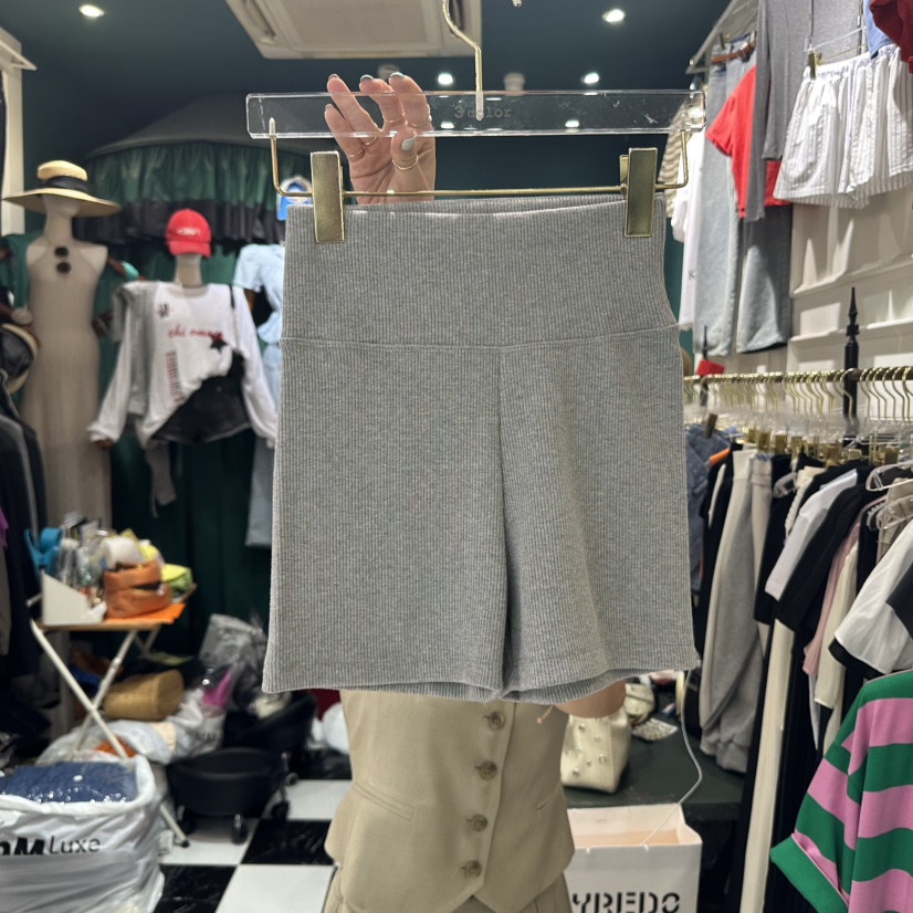 3COLOR韓國直郵㊣女裝新款休閑短褲緊身褲Three color短褲