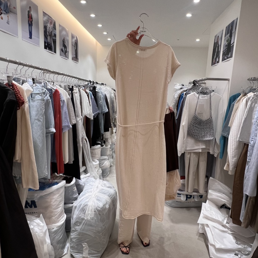 THE REST韓國直郵㊣東大門實拍女裝新品熱賣人氣時尚連衣裙THE REST/UNNOEUD連衣裙