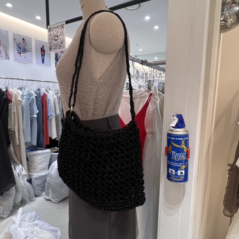 THE REST韓國㊣直郵東大門代購女裝新品休閑單肩斜跨包手工THE REST/UNNOEUD單肩/斜跨包圖色2