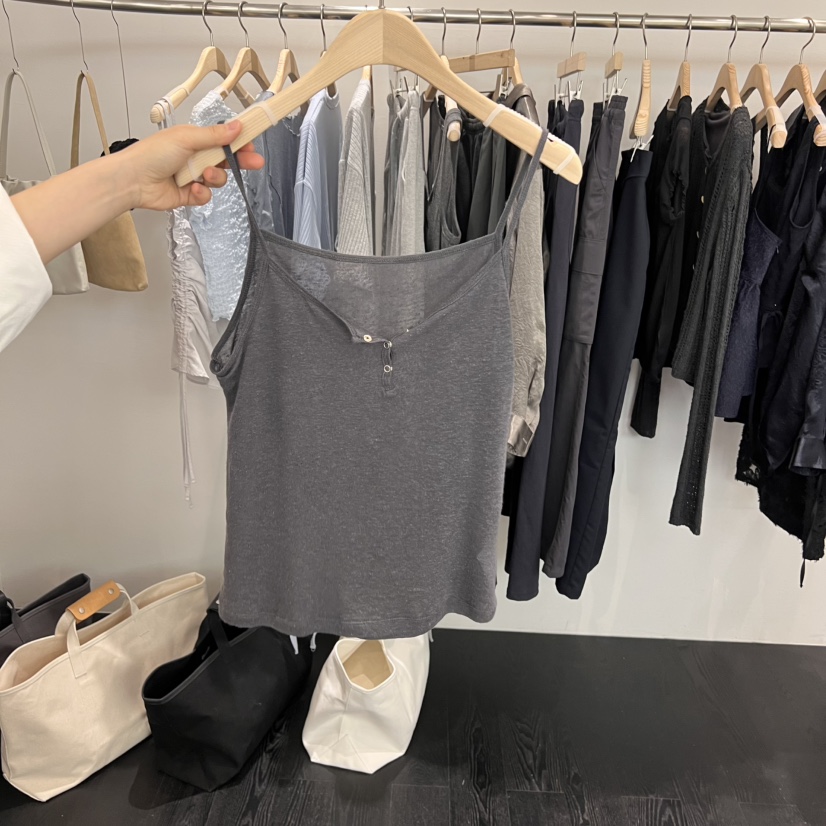 TAFFETA韓國㊣直郵東大門代購女裝新品熱賣25春夏時尚吊帶背心TAFFETA吊帶/背心圖色3
