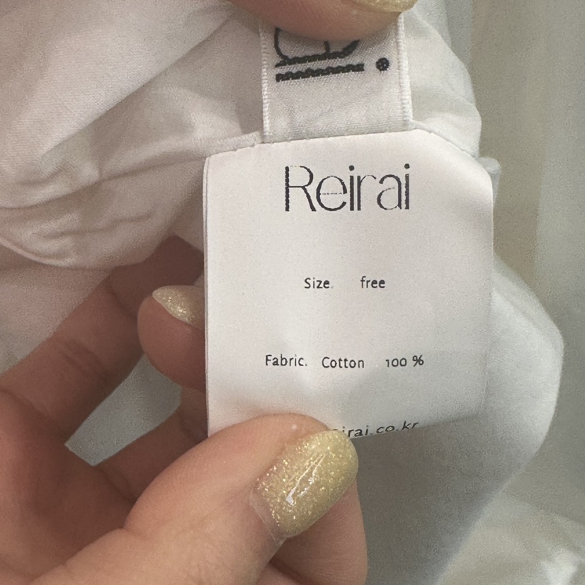 REIRAI韓國㊣直郵東大門代購女裝新款時尚休閑長裙荷葉邊刺繡Reirai長裙