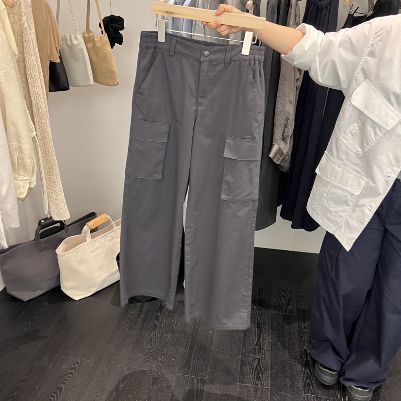 TAFFETA韓國直郵㊣東大門實拍女裝新品休閑時尚休閑褲工裝褲TAFFETA休閑褲圖色2