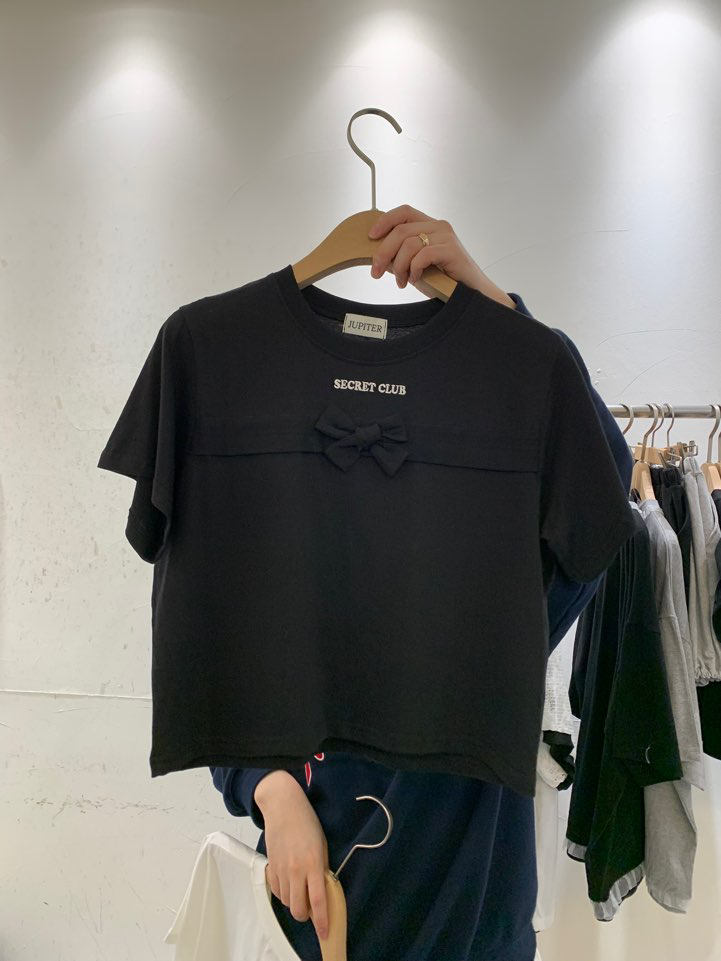 JUPITER韓國直郵㊣女裝新品推薦休閑時尚人氣熱賣25春夏T恤JUPITERT恤圖色2