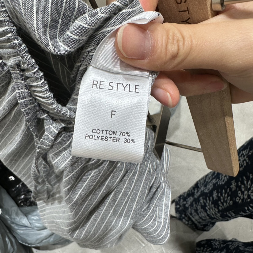 RE STYLE-Q韓國直郵㊣東大門實拍女裝新款推薦休閑褲荷葉邊RE STYLE休閑褲