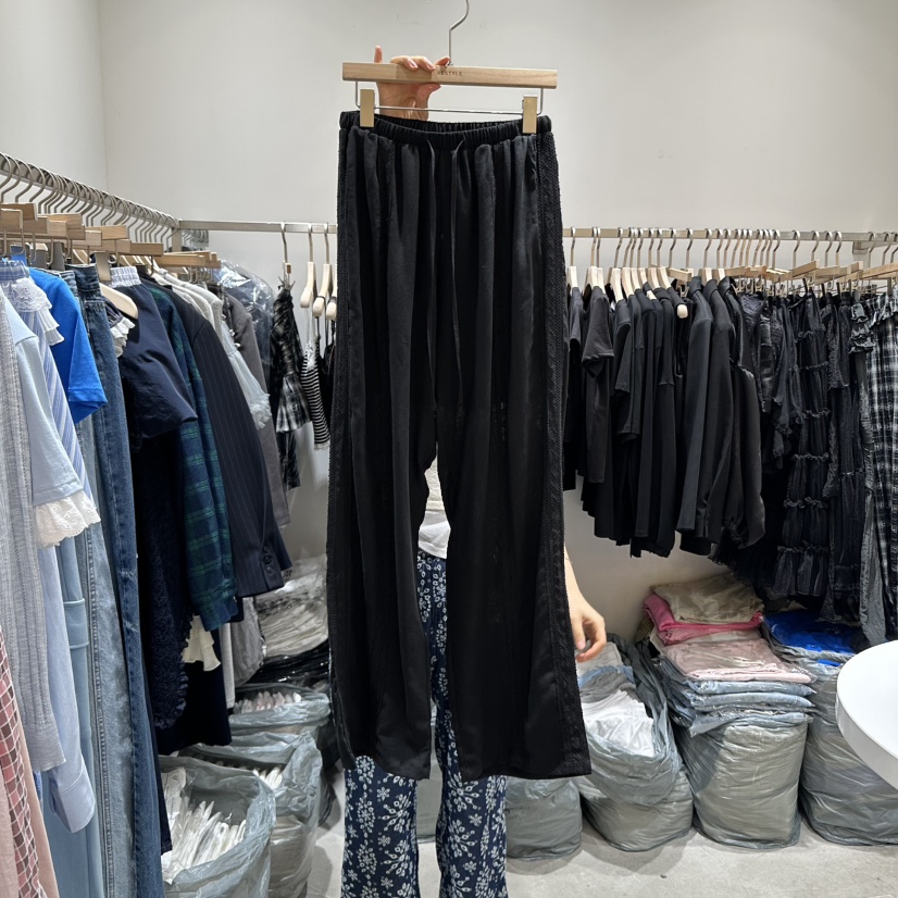 RE STYLE-Q韓國直郵㊣女裝新品休閑25春夏時尚推薦休閑褲RE STYLE休閑褲圖色2