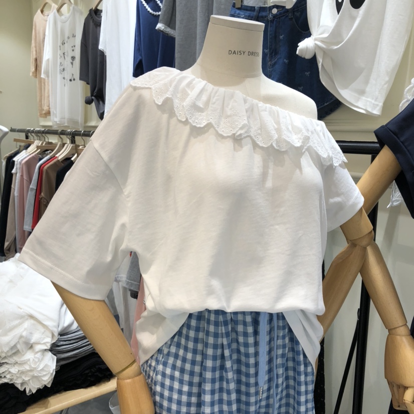 DAISY DRESS韓國㊣直郵東大門代購女裝新款25春夏熱賣休閑T恤DAISY DRESST恤