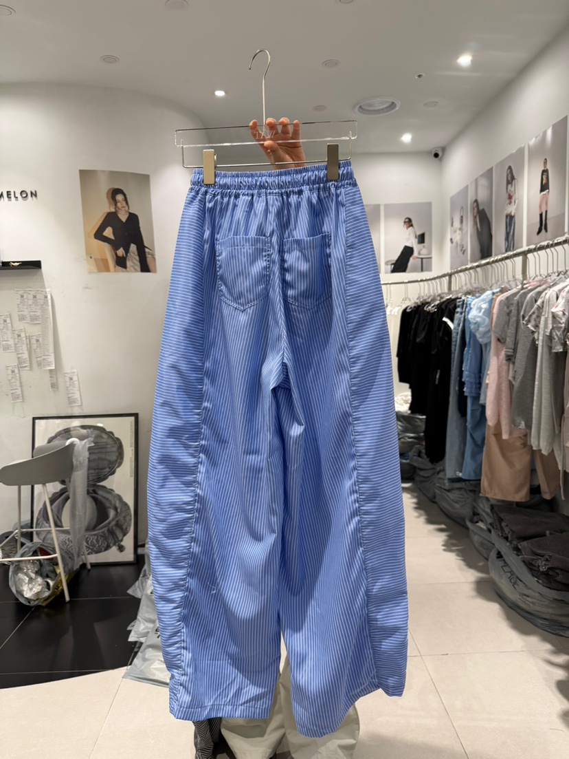 WATERMELON韓國直郵㊣女裝新品休閑推薦25春夏時尚人氣休閑褲WATERMELON休閑褲