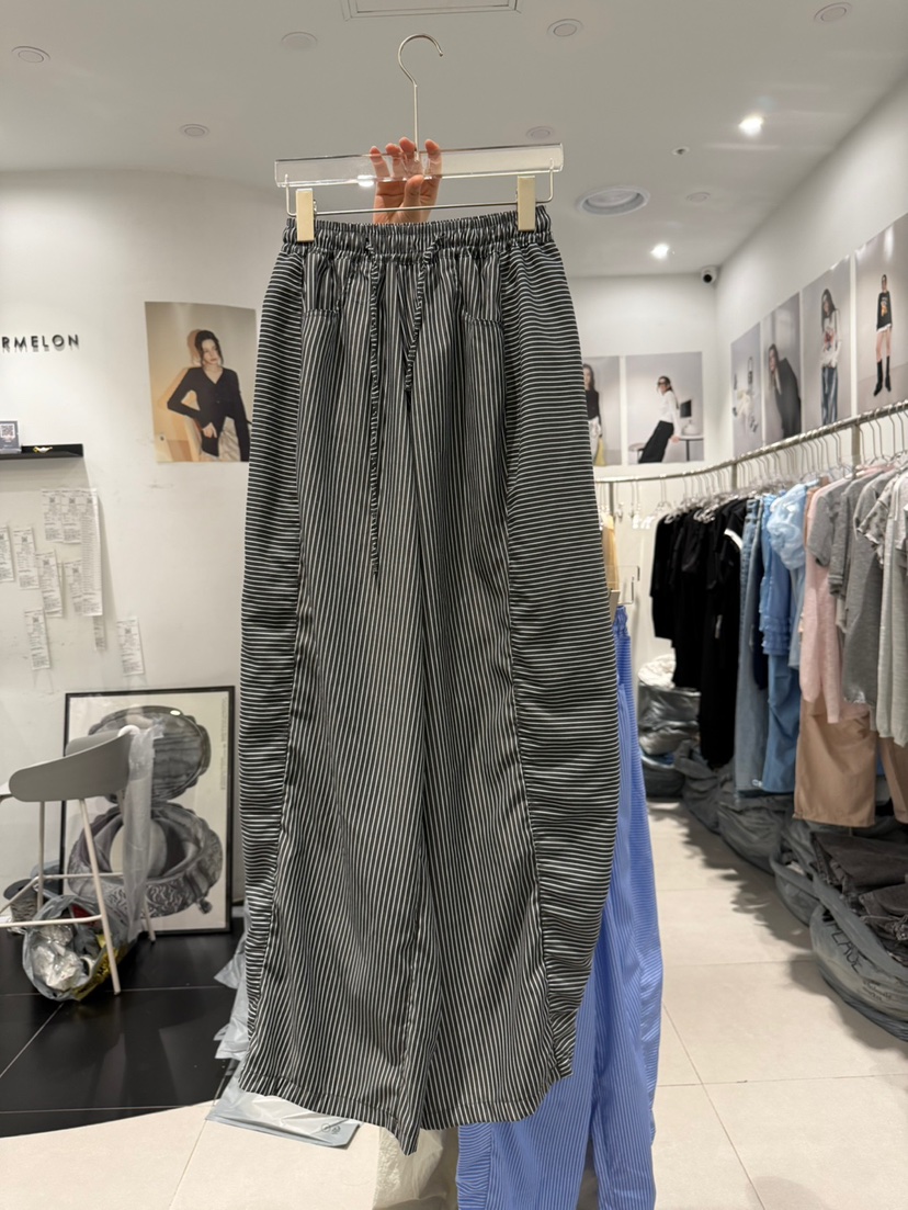 WATERMELON韓國直郵㊣女裝新品休閑推薦25春夏時尚人氣休閑褲WATERMELON休閑褲圖色3