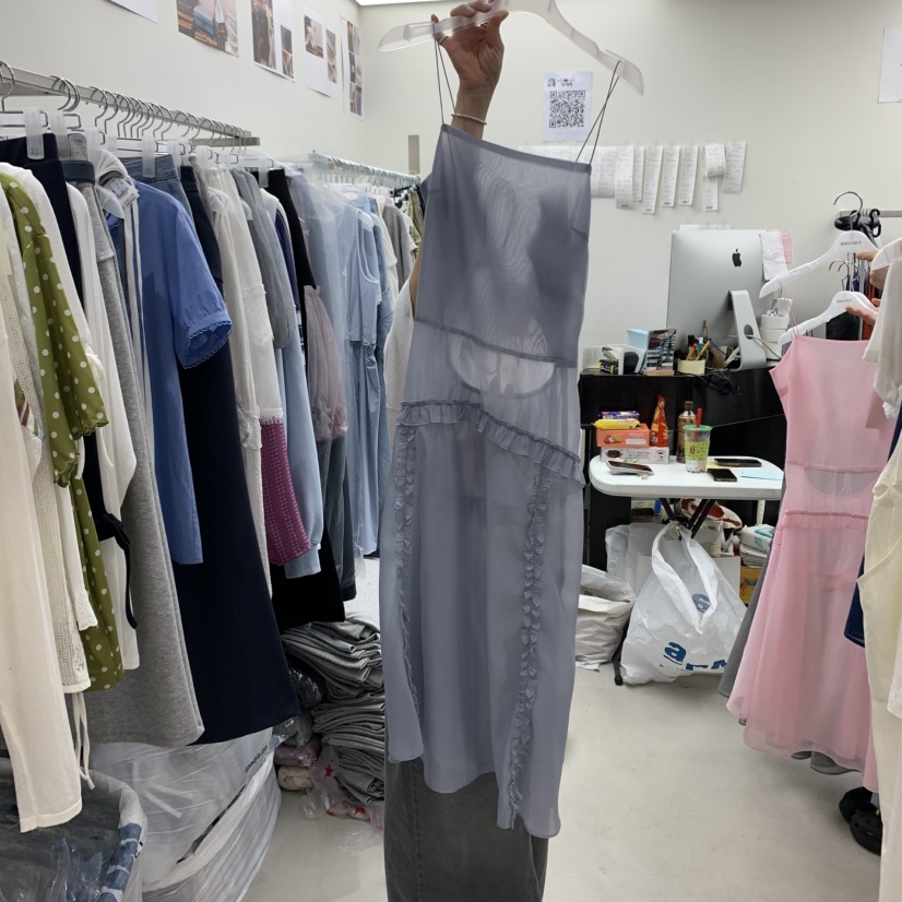 SOLD OUT韓國直郵㊣東大門實拍女裝新款熱賣人氣25春夏連衣裙SOLD OUT連衣裙圖色1