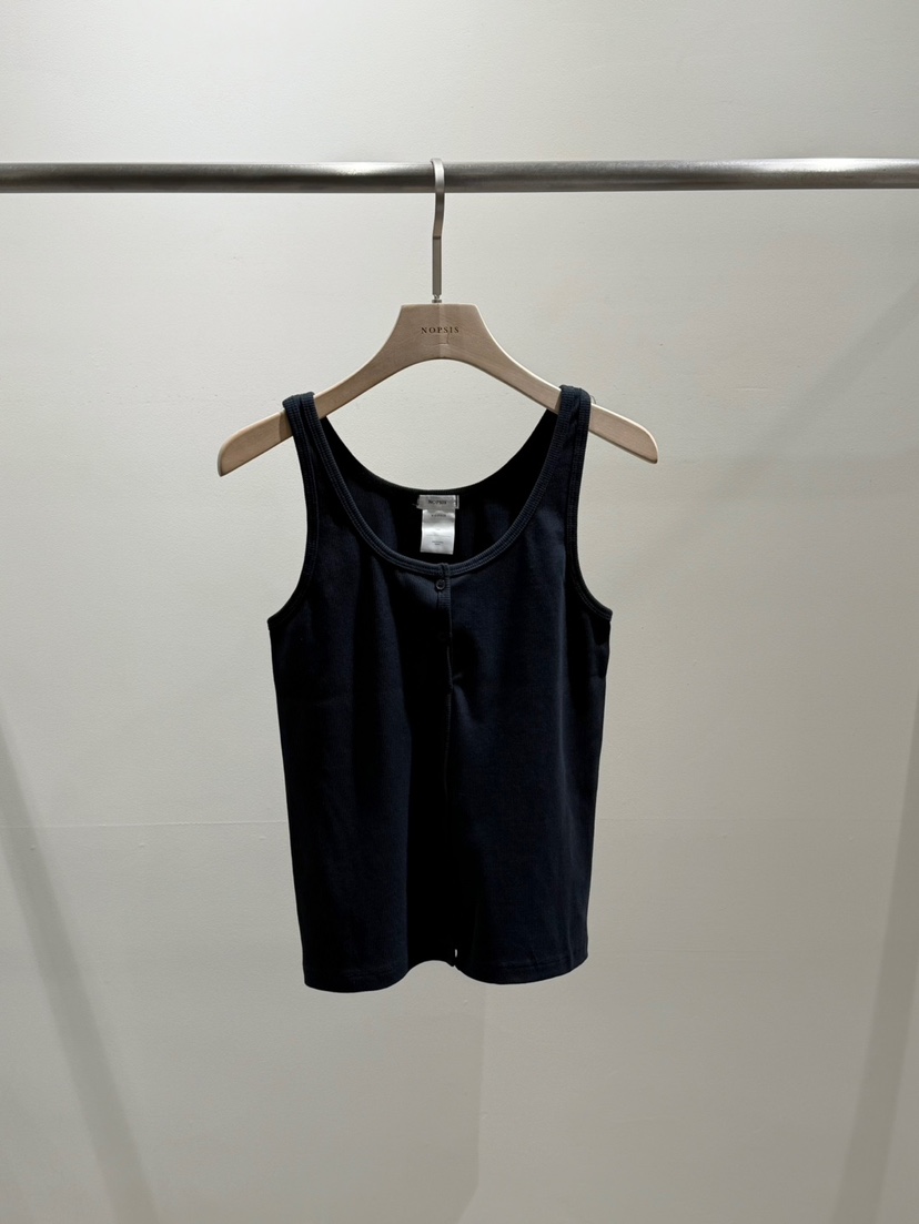 NOPSIS直郵韓國代購㊣女裝新品25春夏時尚休閑人氣吊帶背心NOPSIS吊帶/背心圖色3