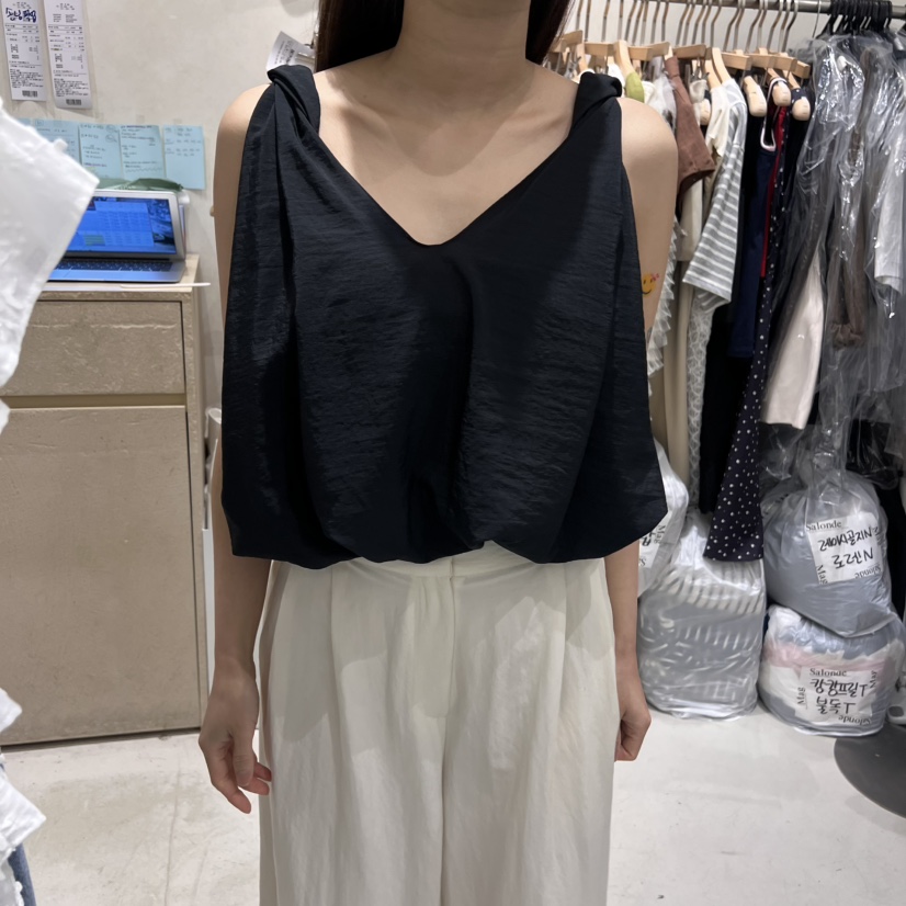 SALONDEMAG直郵韓國代購㊣女裝新品時尚休閑熱賣推薦吊帶背心SALONDEMAG吊帶/背心圖色3