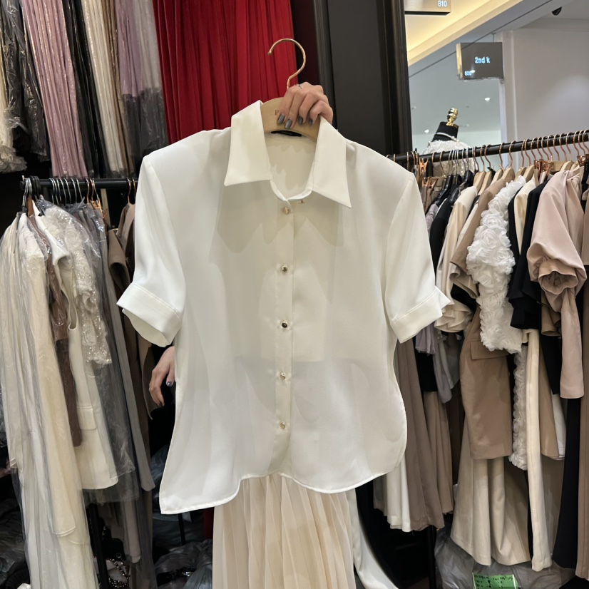 HERISH直郵韓國代購㊣女裝新品推薦熱賣休閑人氣襯衫蕾絲衫Herish襯衫/蕾絲衫圖色2