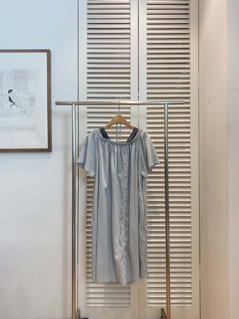 FAVE-L韓國直郵㊣東大門實拍女裝新品熱賣25春夏休閑連衣裙FAVE-L連衣裙圖色2