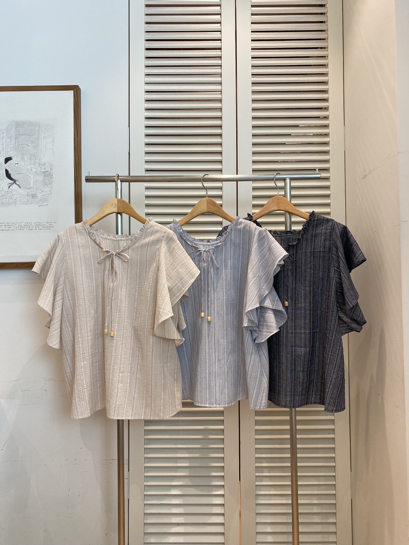FAVE-L韓國直郵㊣女裝新品推薦時尚人氣25春夏熱賣襯衫蕾絲衫FAVE-L襯衫/蕾絲衫