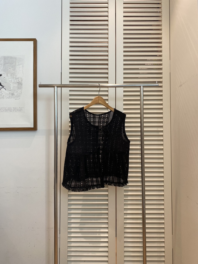 FAVE-L韓國㊣直郵東大門代購女裝新品25春夏熱賣人氣馬甲蕾絲FAVE-L馬甲圖色3