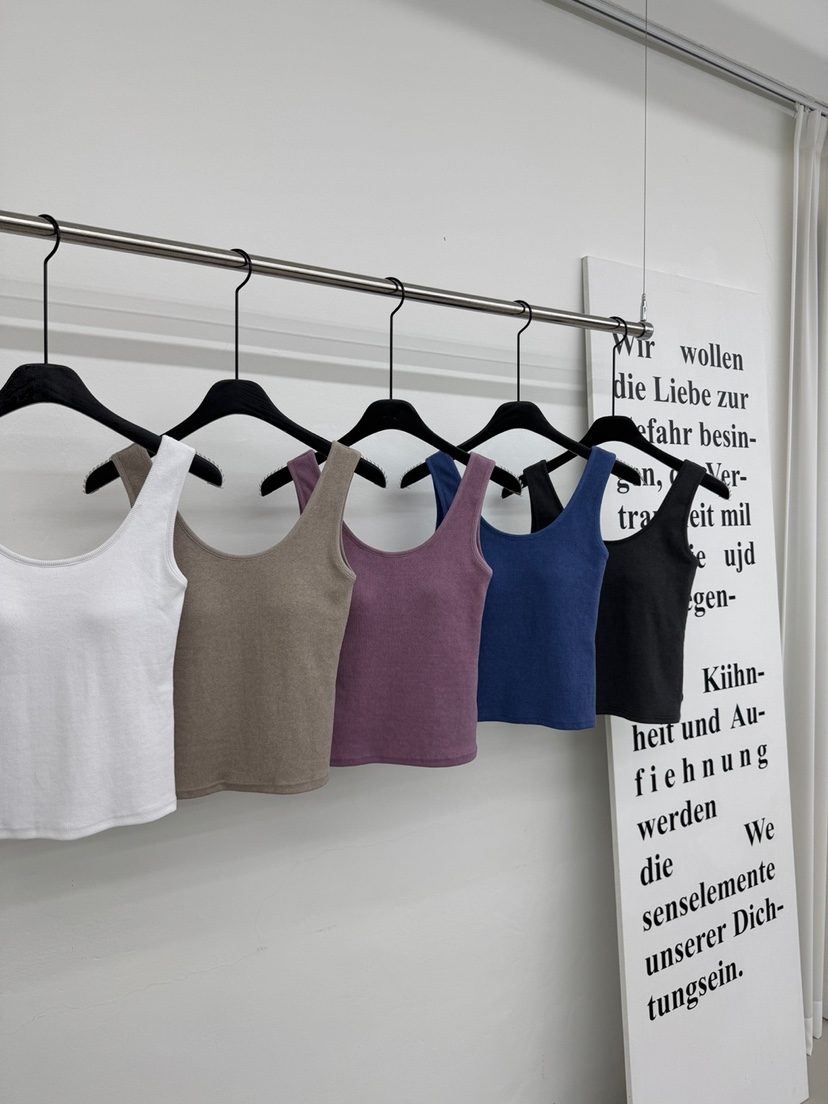 RED-A直郵韓國代購㊣女裝新品推薦休閑時尚人氣25春夏吊帶背心RED-A吊帶/背心