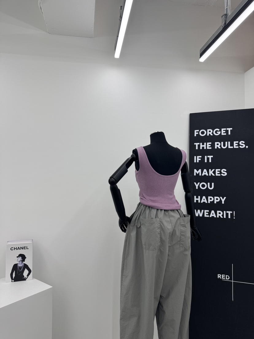 RED-A直郵韓國代購㊣女裝新品推薦休閑時尚人氣25春夏吊帶背心RED-A吊帶/背心