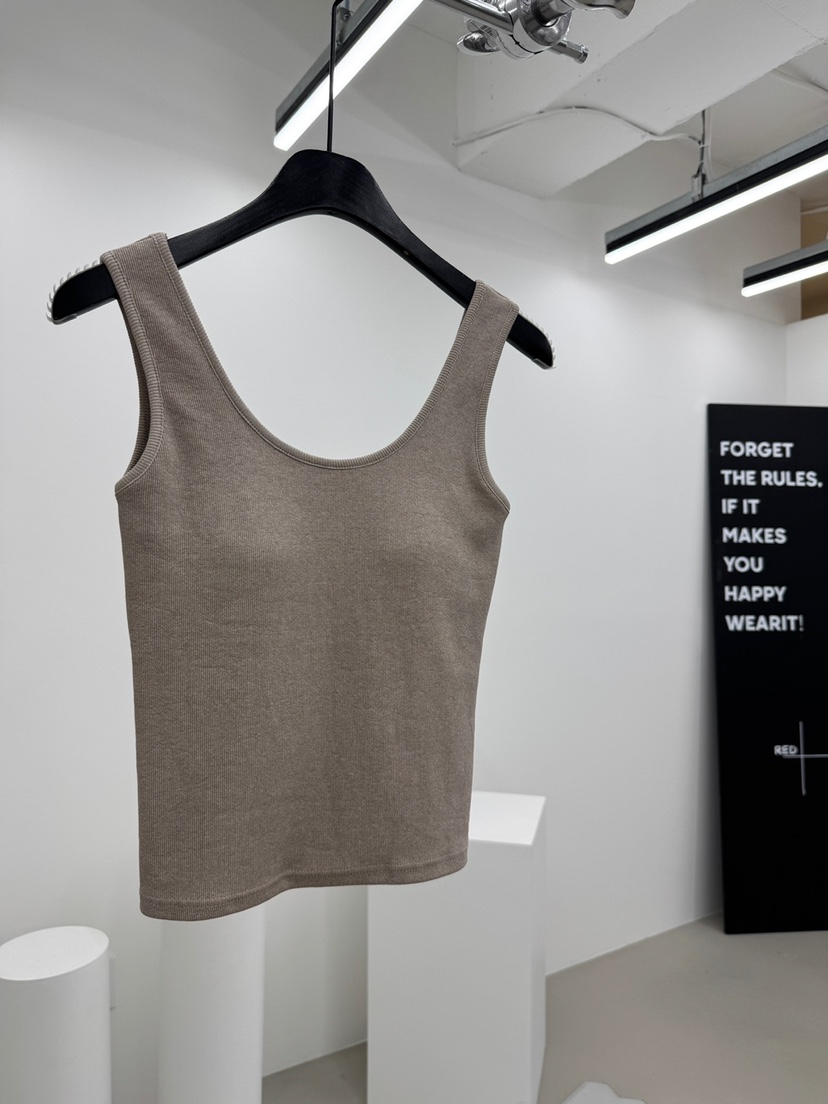 RED-A直郵韓國代購㊣女裝新品推薦休閑時尚人氣25春夏吊帶背心RED-A吊帶/背心圖色2