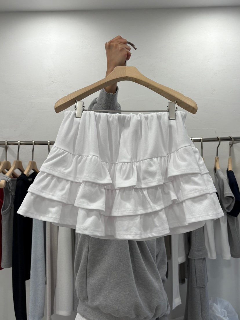 DELICATE韓國直郵㊣東大門實拍女裝新品熱賣時尚25春夏短裙DELICATE短裙