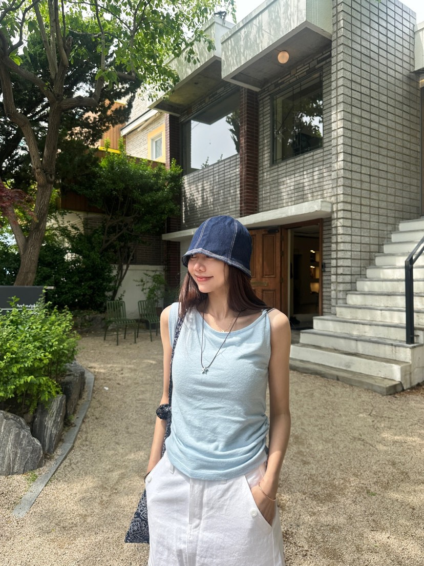 LUMIPLE韓國直郵㊣女裝新款休閑推薦25春夏熱賣人氣吊帶背心LUMIPLE吊帶/背心