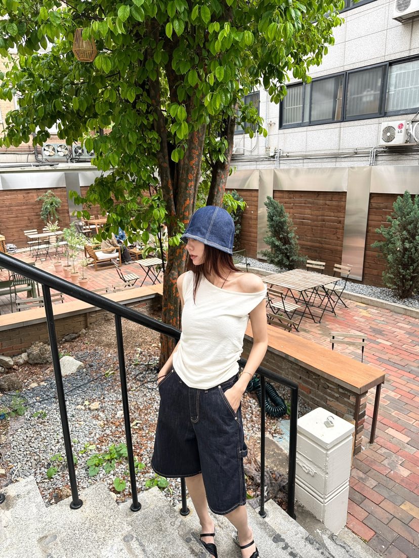 LUMIPLE韓國直郵㊣女裝新款休閑推薦25春夏熱賣人氣吊帶背心LUMIPLE吊帶/背心