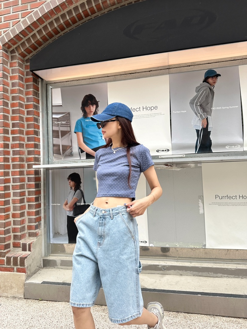 LUMIPLE韓國直郵㊣女裝新品人氣休閑熱賣時尚推薦25春夏T恤LUMIPLET恤