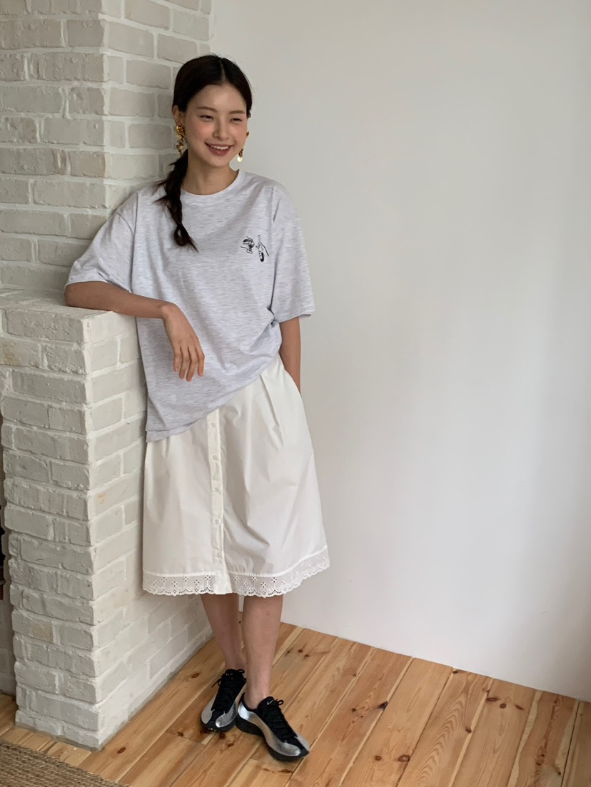 LOVE MY SANTA韓國㊣直郵東大門代購女裝新款休閑人氣長裙Santa/LOVE MY SANTA長裙