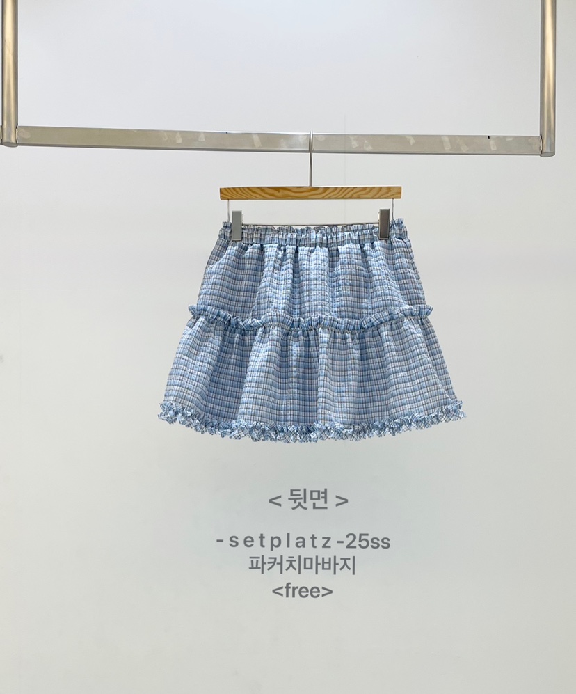 SETPLATZ韓國直郵㊣女裝新品時尚休閑25春夏推薦人氣熱賣裙褲PLATZCLASSIC裙褲